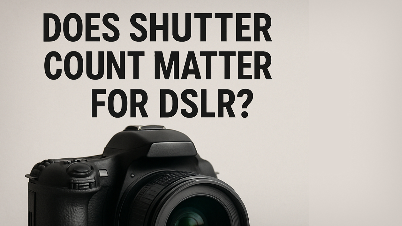Used Camera Buying Guide: How Important is Shutter Count?